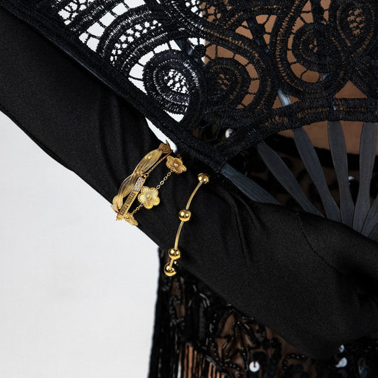 Astrid Golden Ball Chain Bracelet