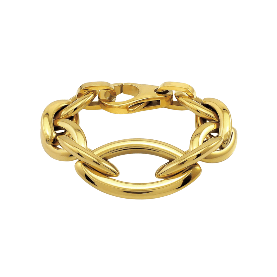 Bold Disk Bracelet