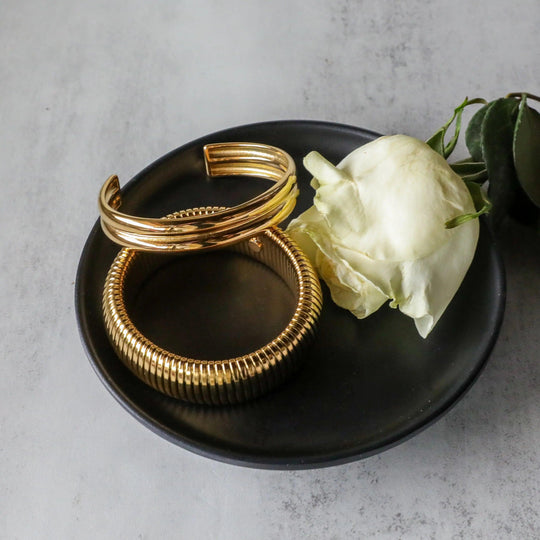 Minimalist Double Layer Bangle