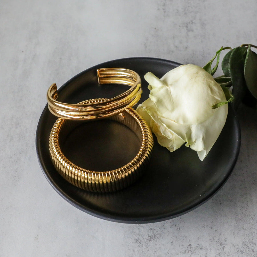 Minimalist Double Layer Bangle