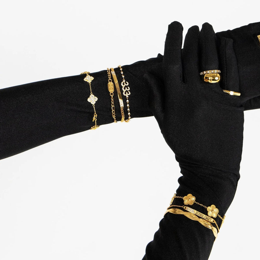 Pinnacle Diamond Bracelet- Gold