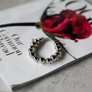 Silver Beaded Bracelet
