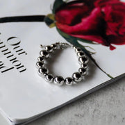 Silver Beaded Bracelet