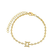 Zodiac Tennis Bracelet