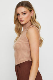 Brown Knit Jumper