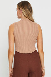 Brown Knit Jumper