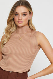 Brown Knit Jumper