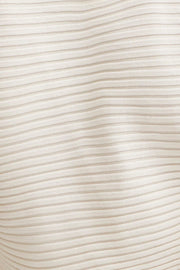 White Knit Top Short Sleeve