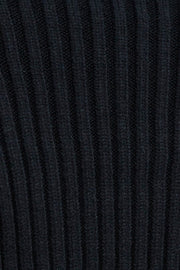 Black Strapless Top And Shrug Knit Set