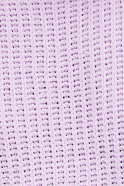 Pink Knit Jumper Turtle Neck Chenille