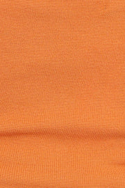 Orange Knit Top Sleeveless Halter