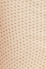 White Knit Crop Top