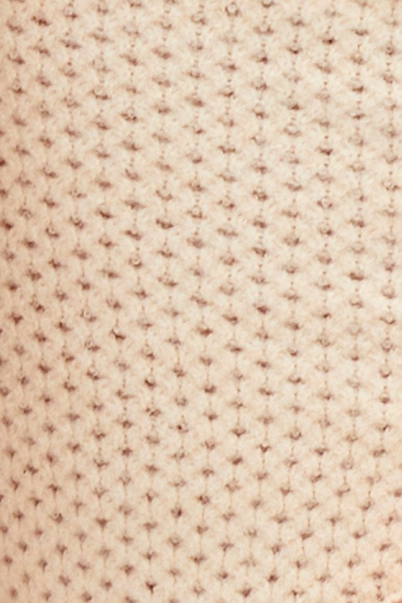 White Knit Crop Top