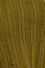 Green Knit Scarf Top
